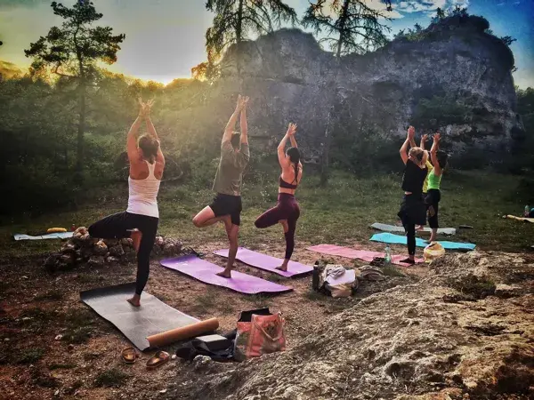 Yoga Sunset