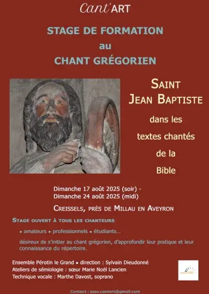 AFFICHE DU STAGE 2025