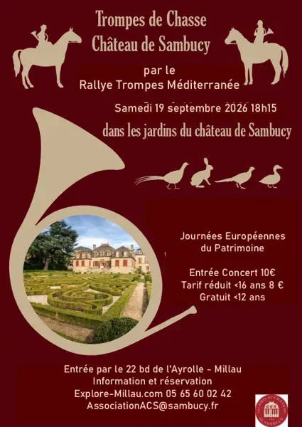 Trompes de chasse au Château de Sambucy