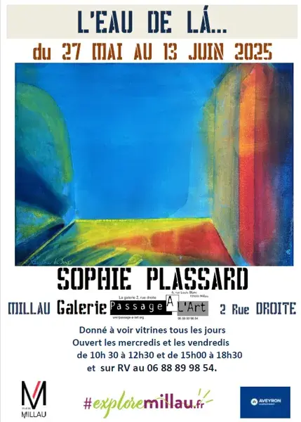 SOPHIE PLASSARD 27 MAI AU 13 JUIN 2025