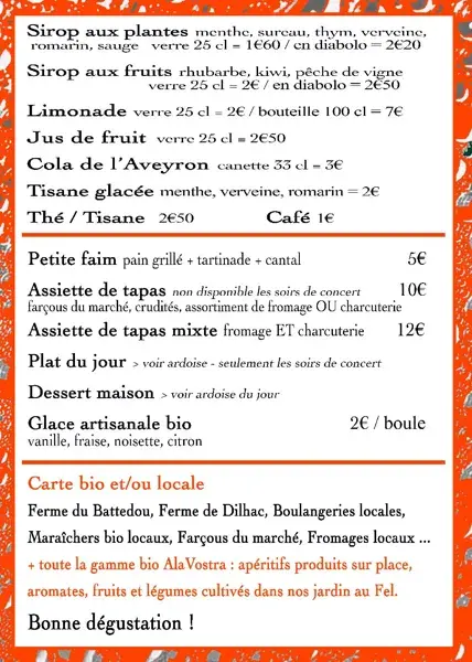 Apéro Concert chez Alavostra