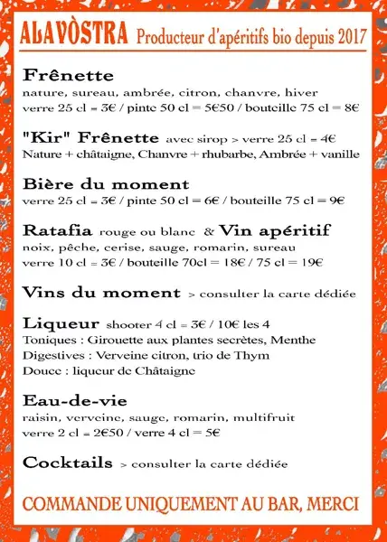 Apéro Concert chez Alavostra