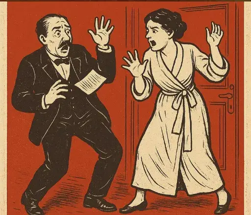 Le fracas des petites choses
ou le Vaudeville en robe de chambre