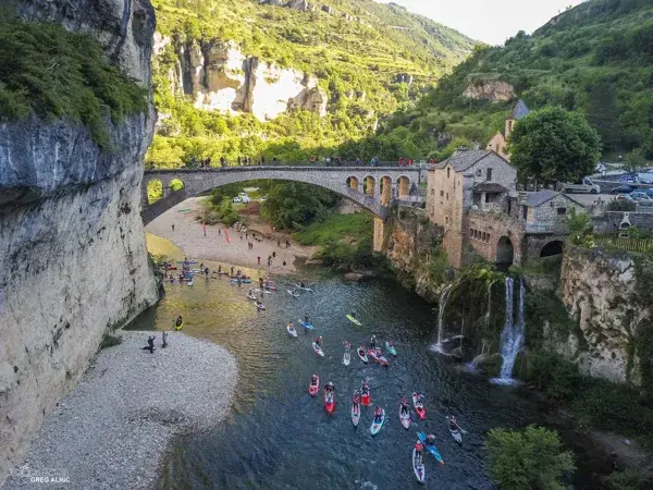 Tarn Water Race Viaduc de Millau - Canoë Kayak Stand-up paddle