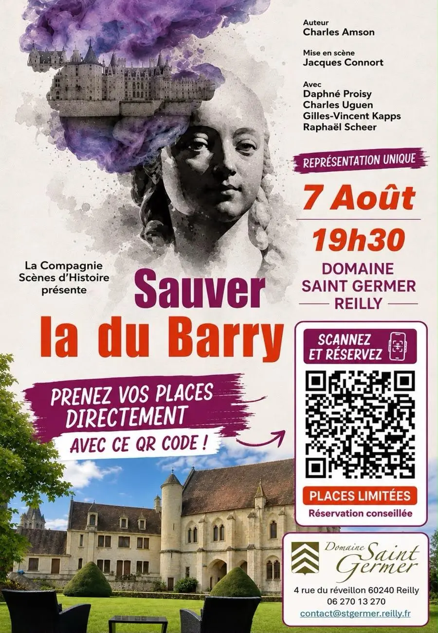 Sauvez la du Barry Reilly 07 08 26 Domaine Saint-Germer