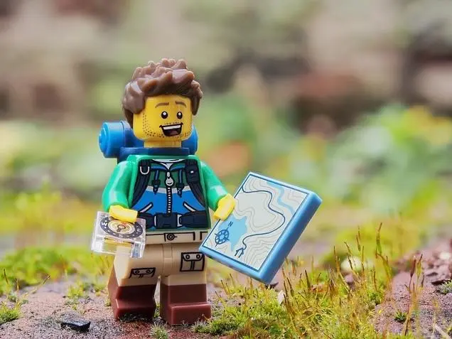 Orientation avec boussole