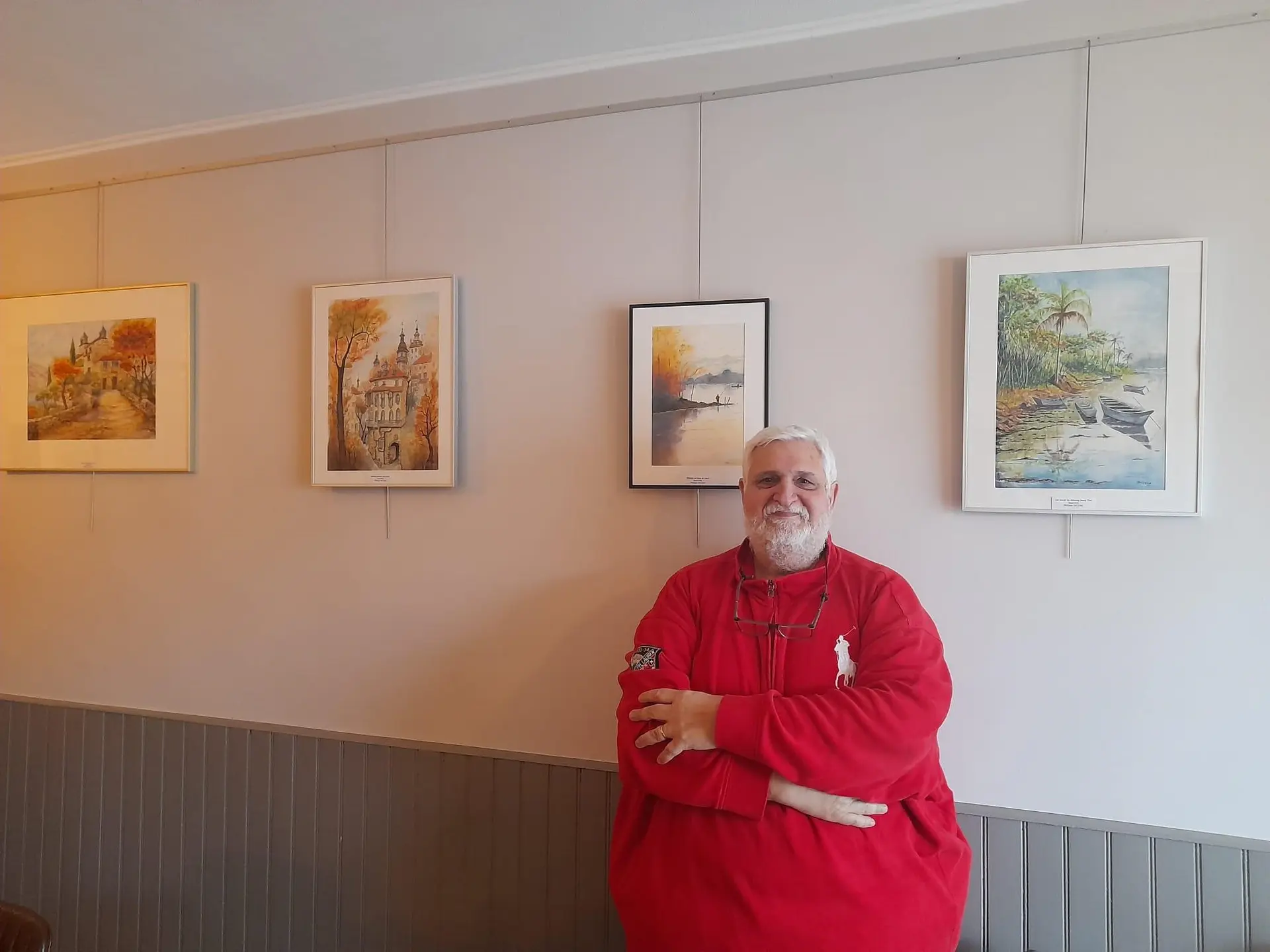 Philippe Tacconi et ses aquarelles