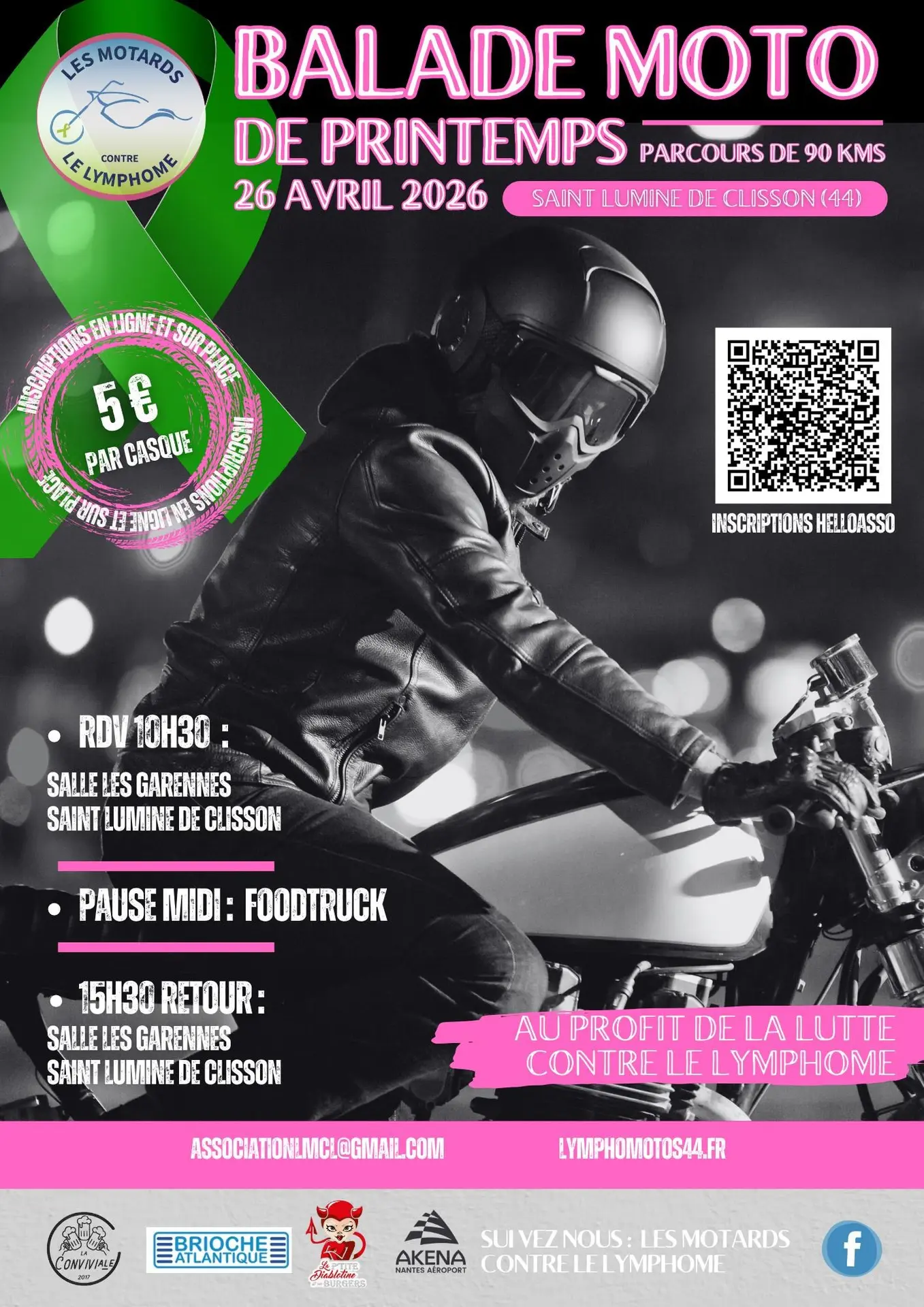Affiche Balade moto