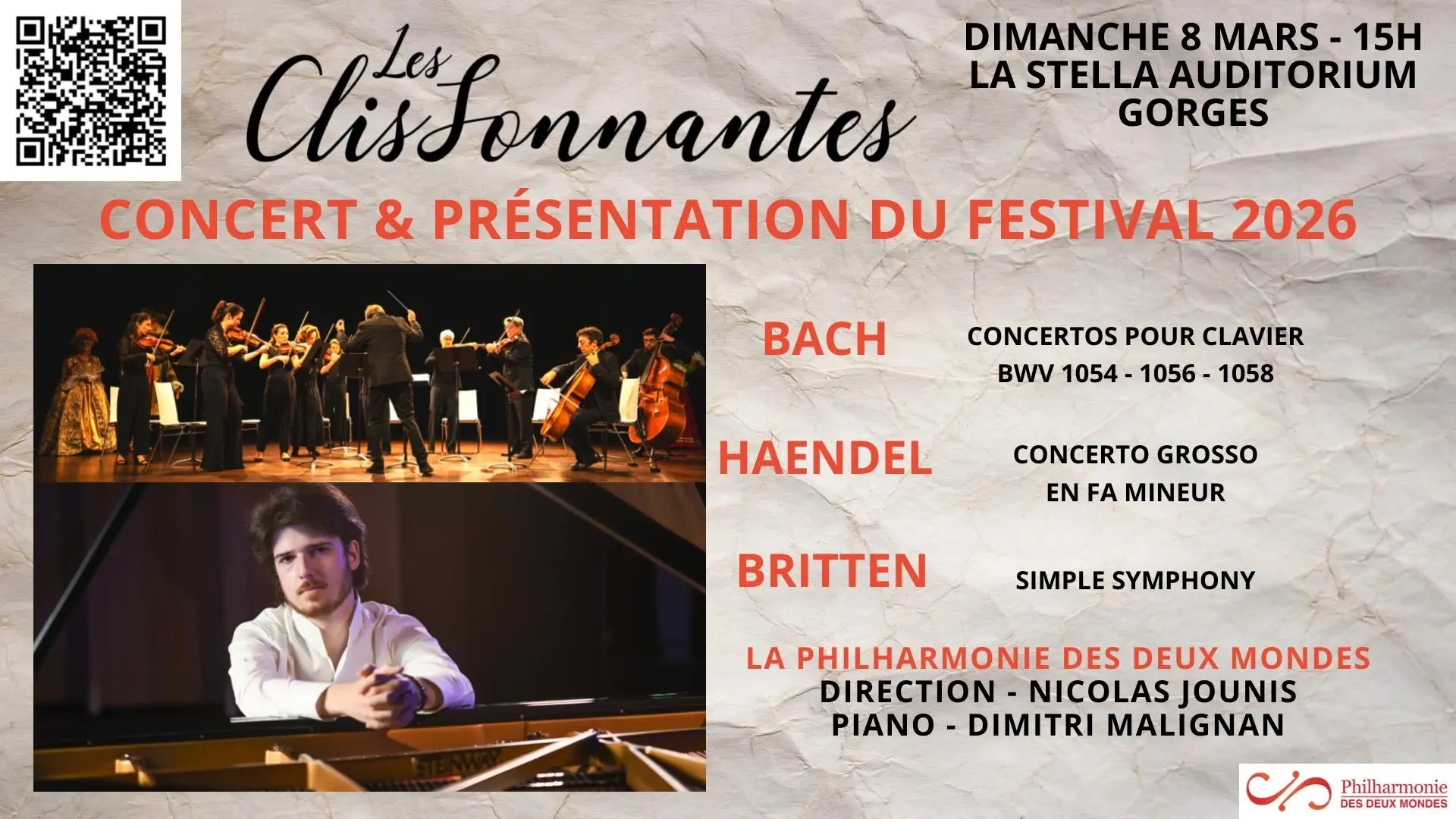 Les ClisSonnantes 2026 à Gorges