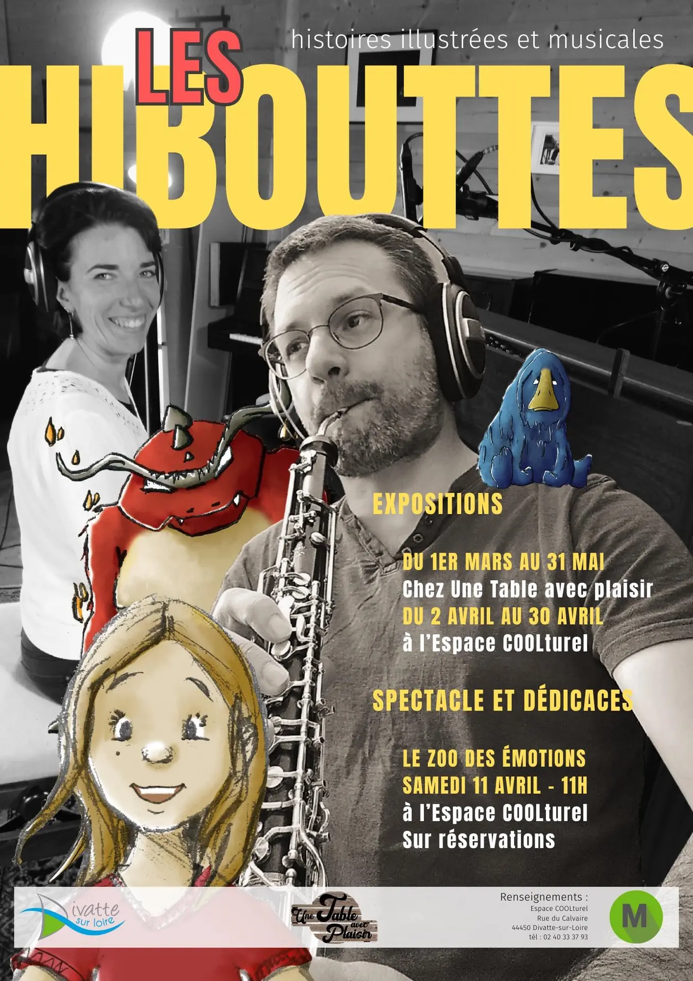 Exposition les Hibouttes