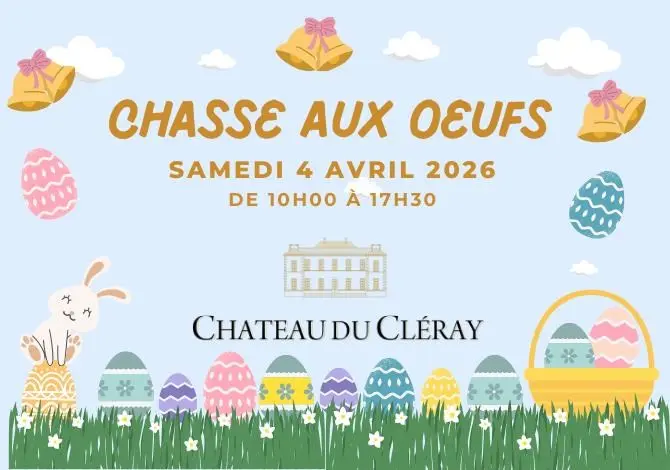 Chasse aux oeufs Château du Cléray