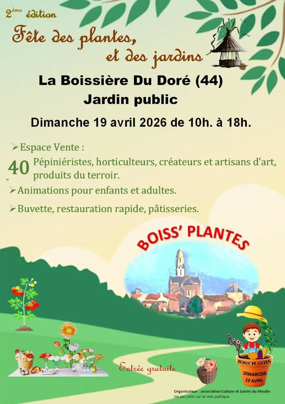 Flyer annonçant la fête