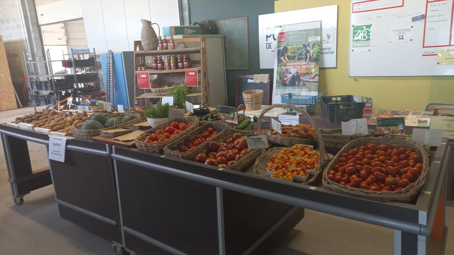 Etal du marché