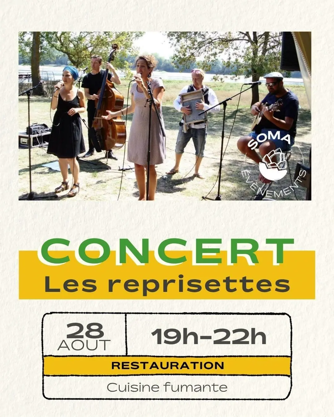 Concert Les reprisettes
