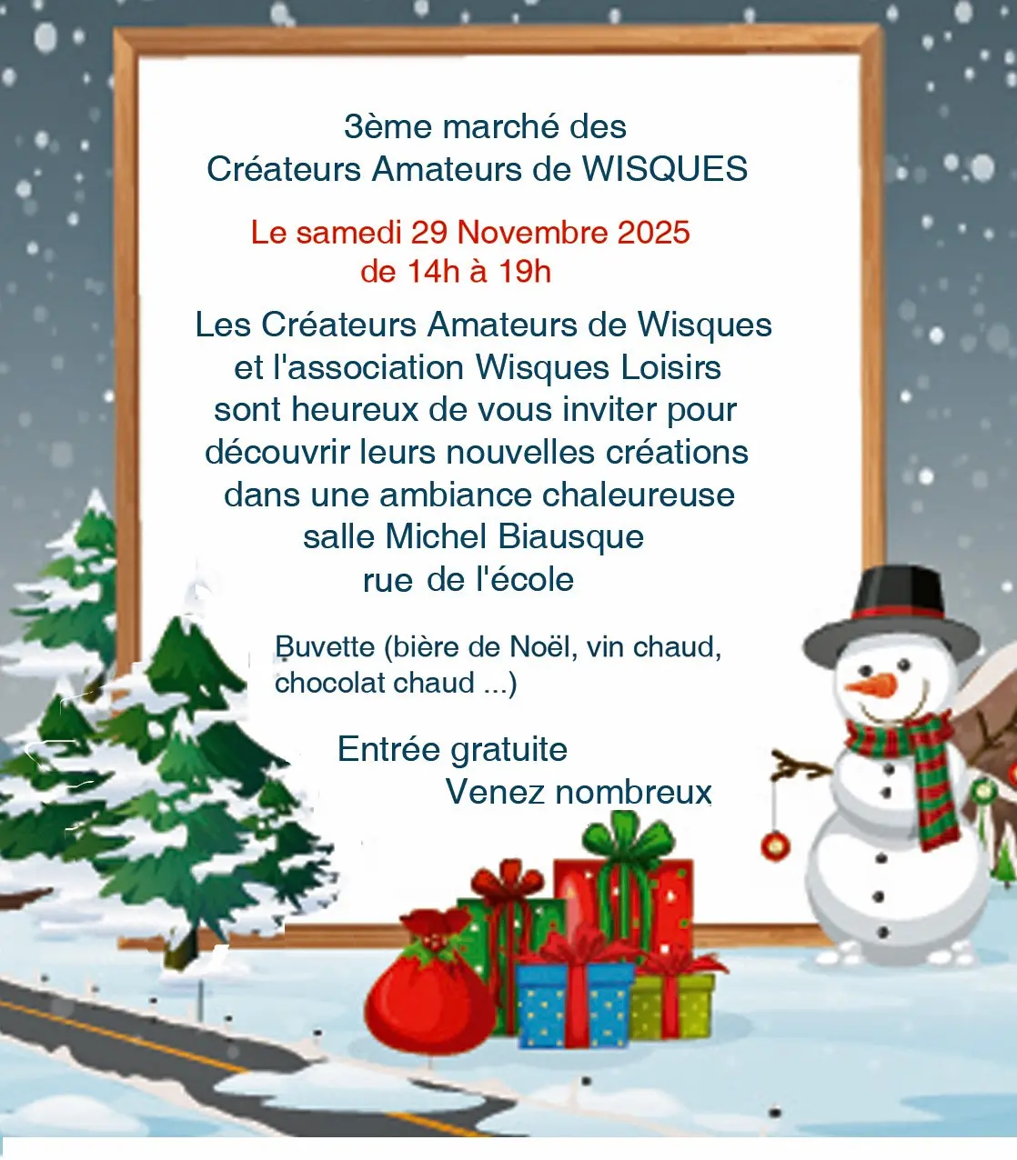 Marché des Créateurs de Wisques