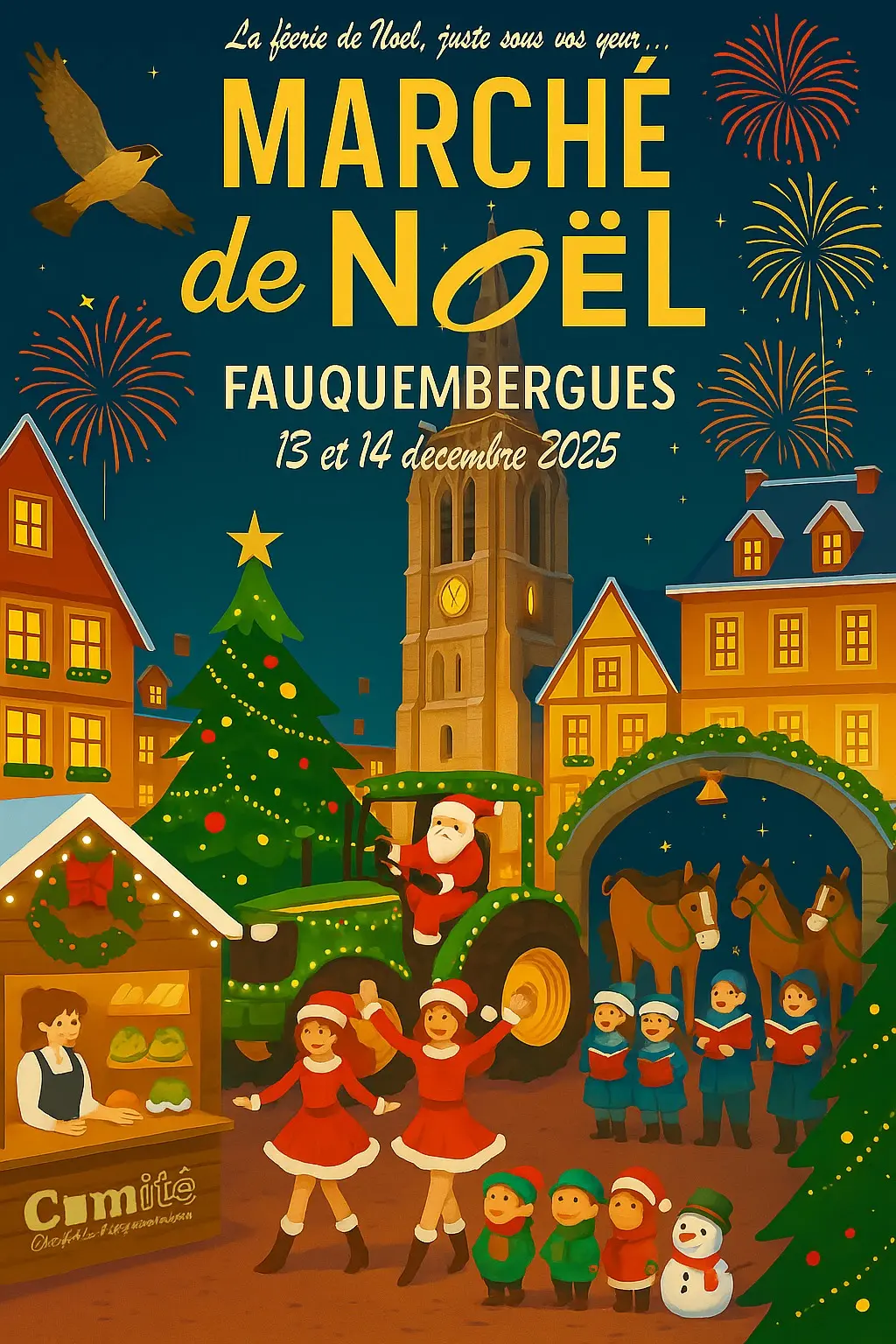 MARCHE DE NOEL à Fauquemnergues les 13 et 14 décembre