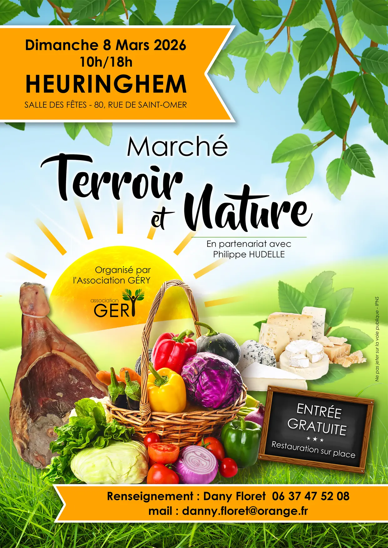 8 mars, Marché Terroir et Nature à Heuringhem