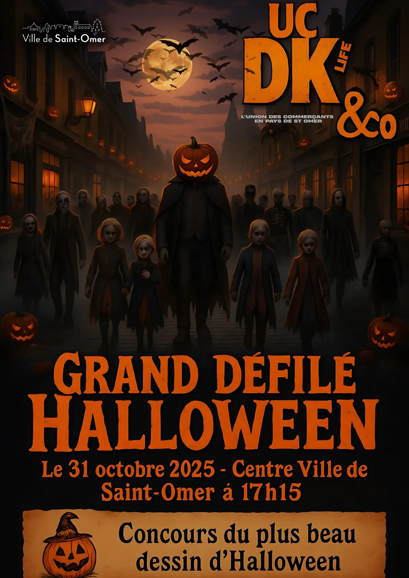 Affiche Grand défilé Saint-Omer