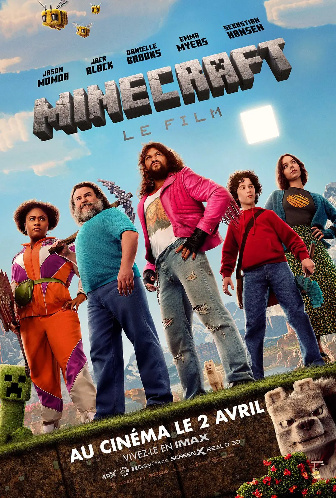 Affiche Minecraft Le Film