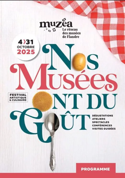 Affiche Nos musées ont du goût 2025