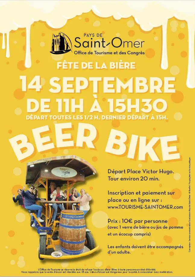 Affiche SPL Fête de la Bière_ Beer Bike