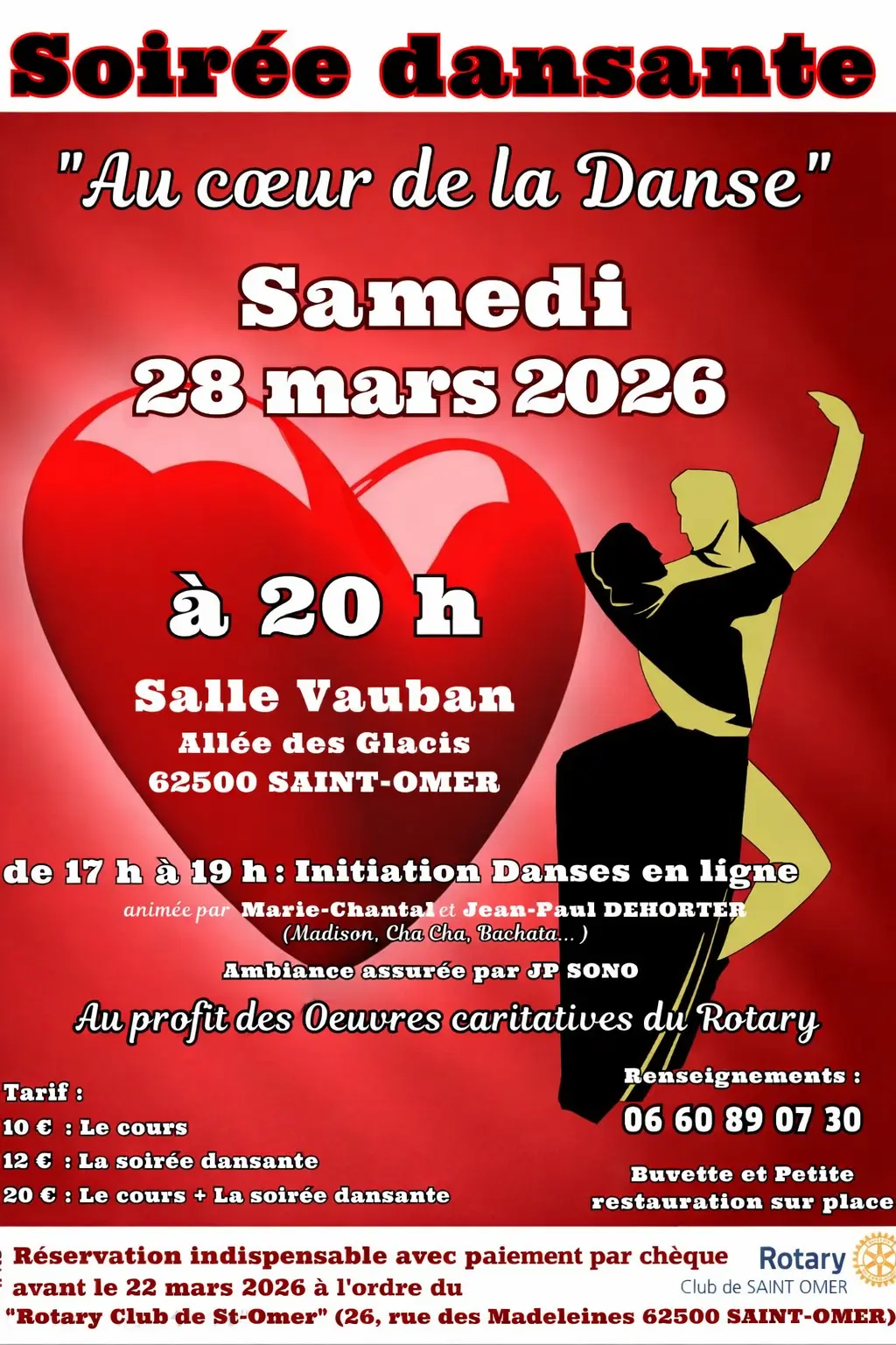 Soirée dansante Au Coeur de la Danse