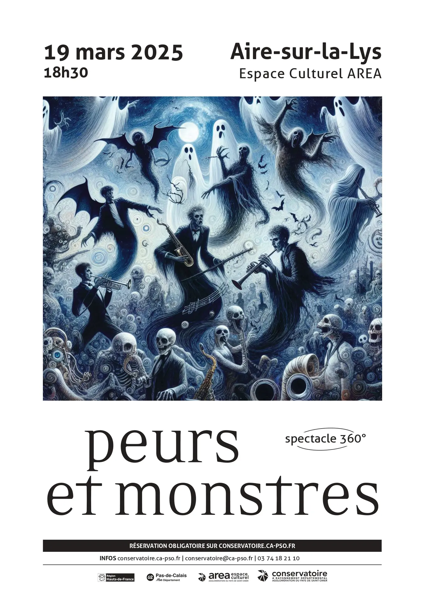 Affiche Peurs et Monstres