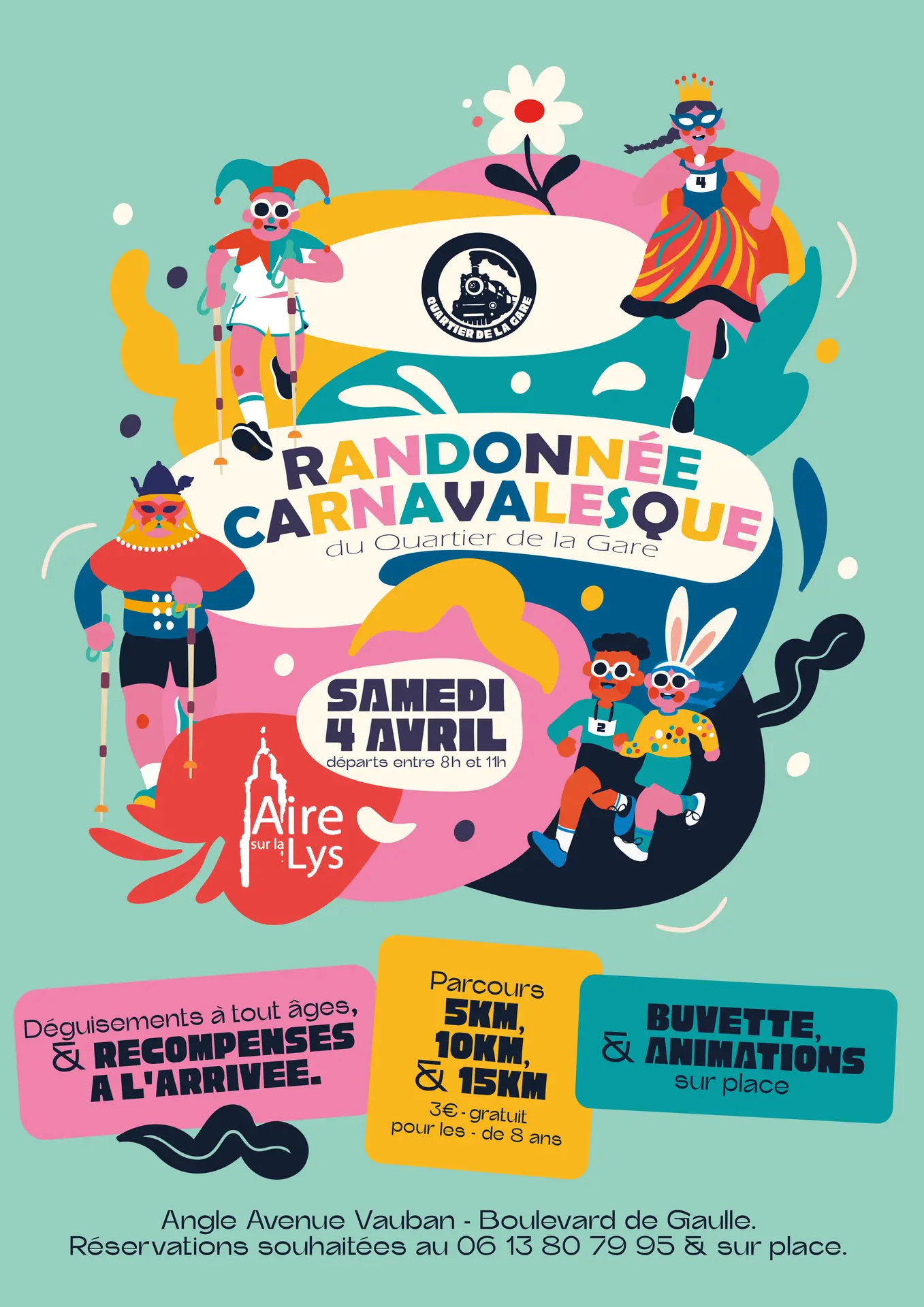 Affiche Randonnée Carnavalesque