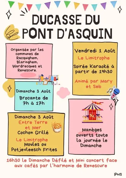 Affiche brocante de Racquingem