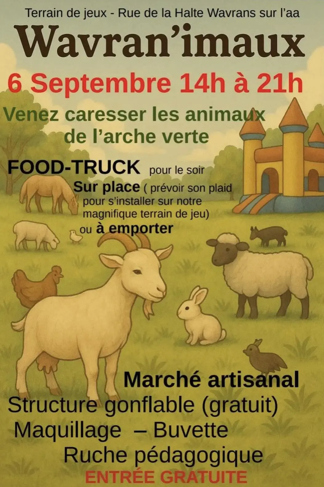 Affiche wavran'imaux
