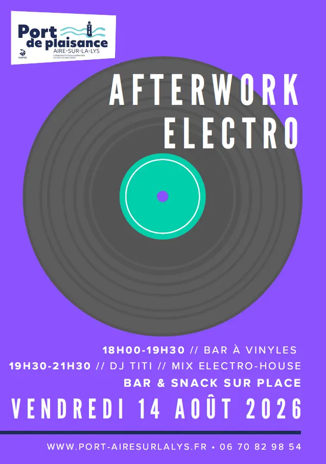 Afterwork Électro Aire 14 août