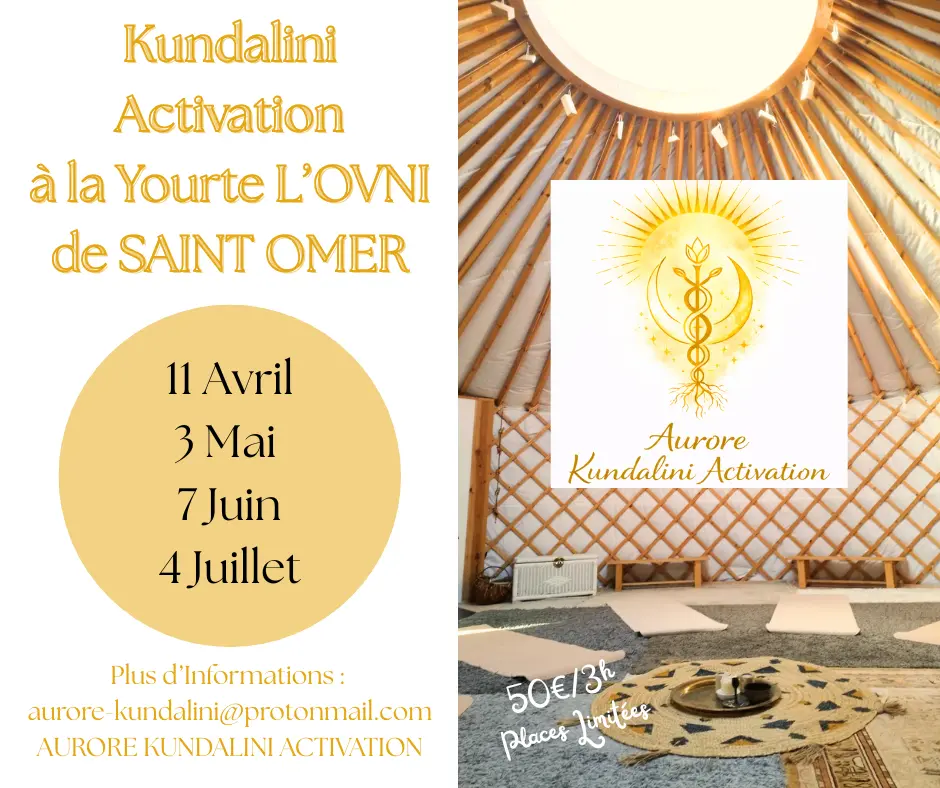 Atelier Kundalini Activation avec Aurore