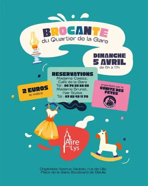 Brocante Quartier de la Gare 2026
