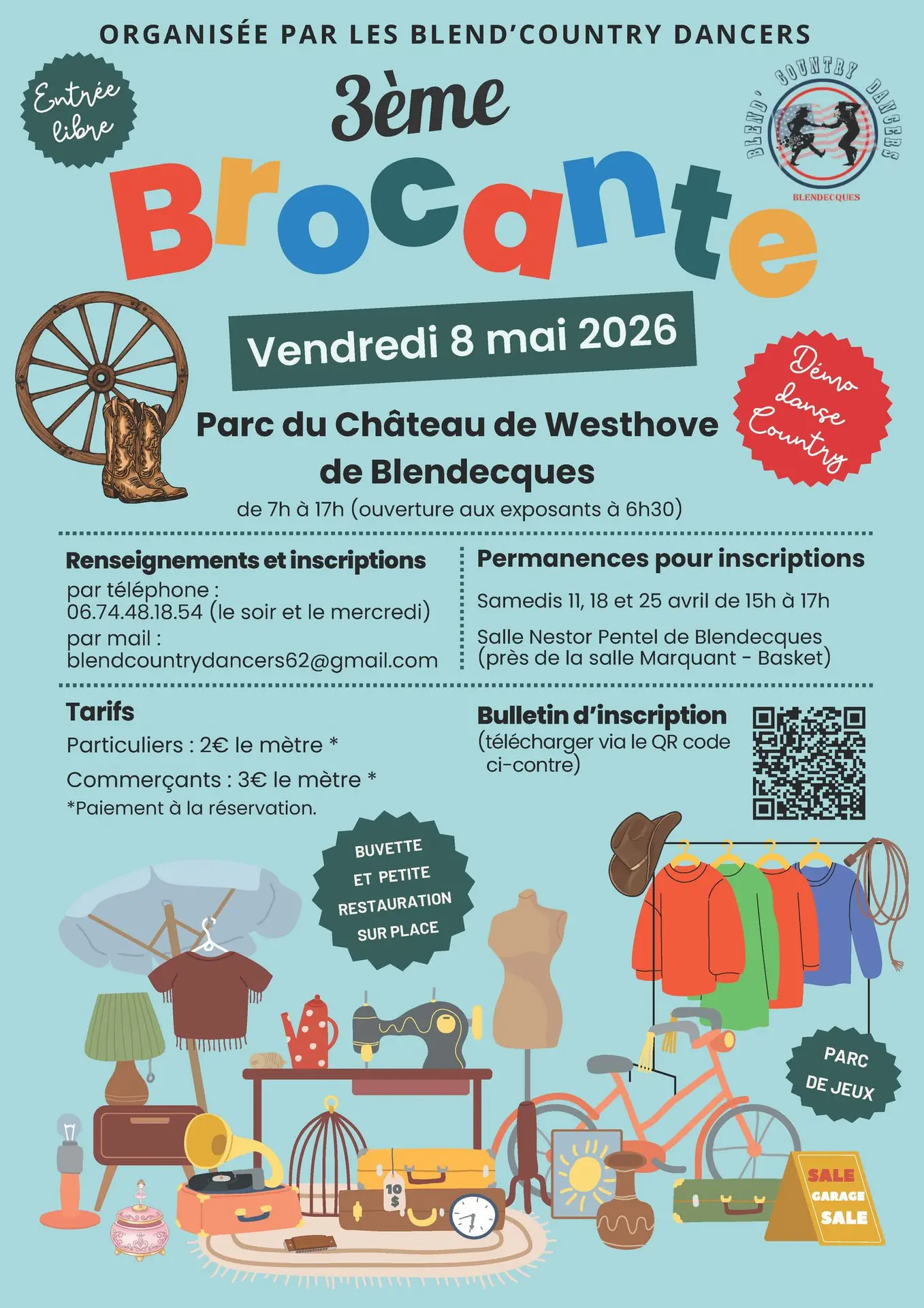 Brocante de Blendecques 8 mai 2026
