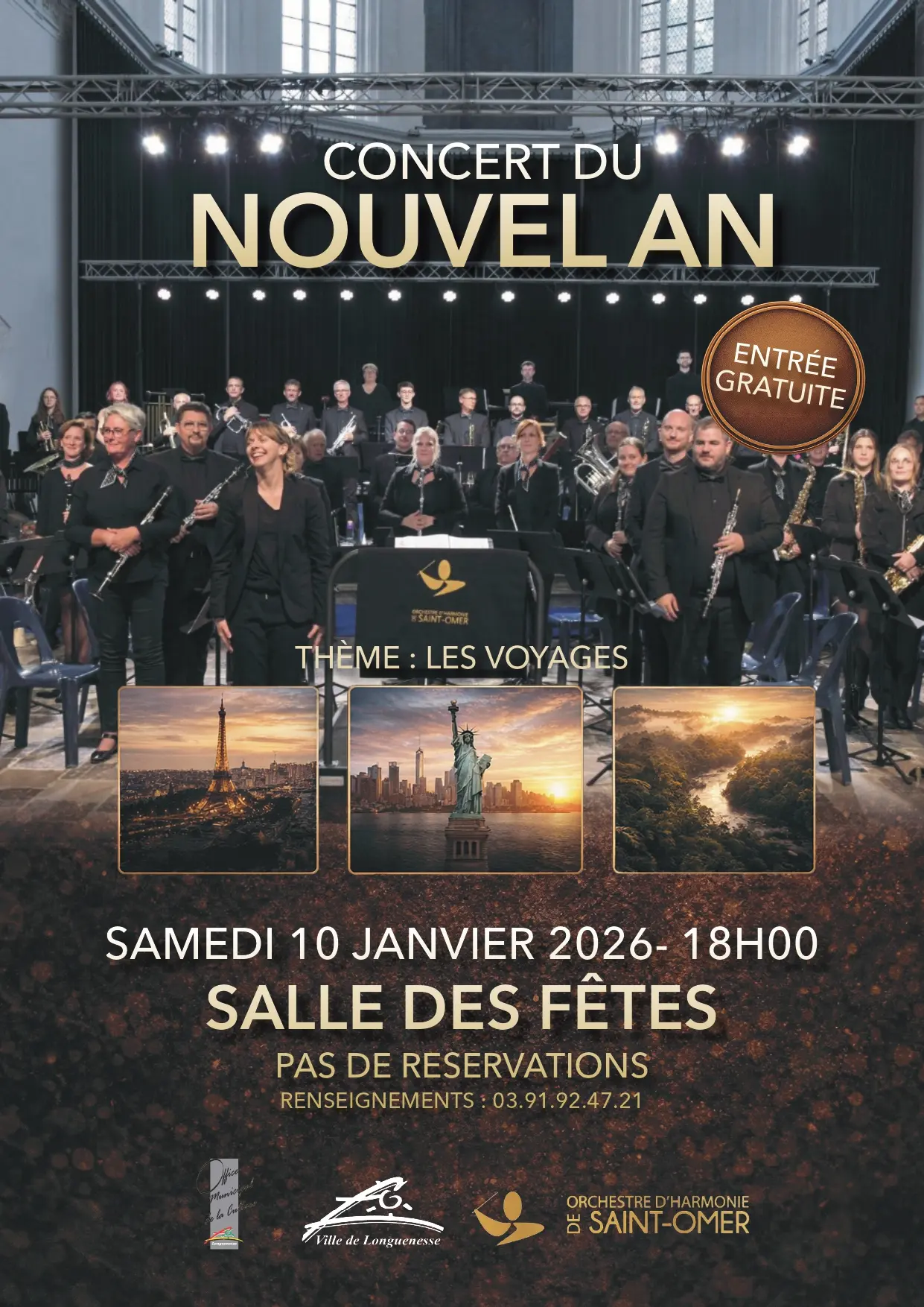 Concert du Nouvel An Orchestre d'Harmonie