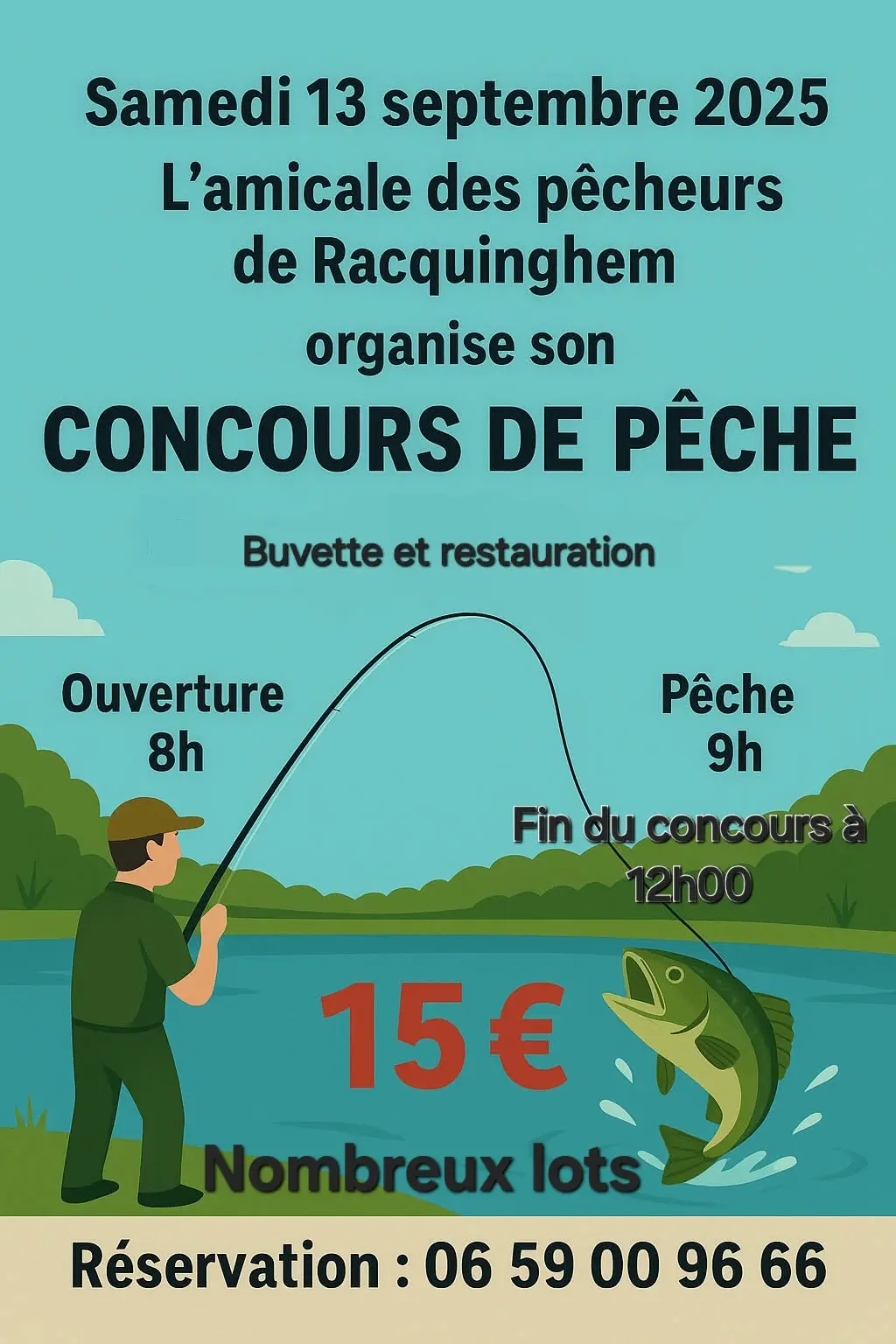 Concours de pêche Racquinghem