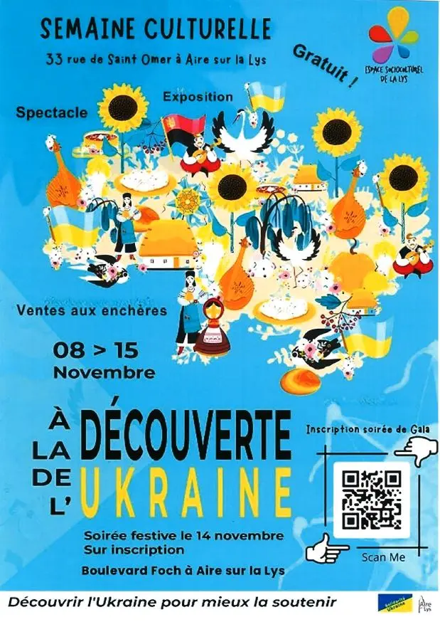 Du 8 au 15nov. : Semaine culturelle Ukraine