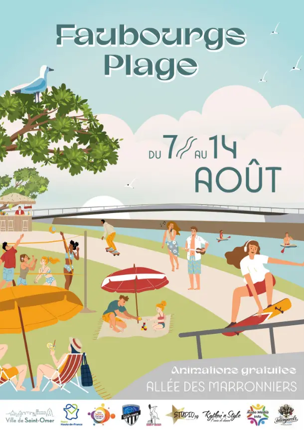 Faubourgs Plage du 7 au14 août