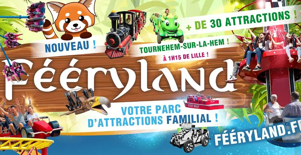 Fééryland réouverture 27 avril 2024
