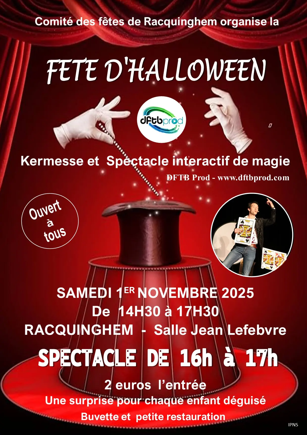 Halloween Magie Racquinghem