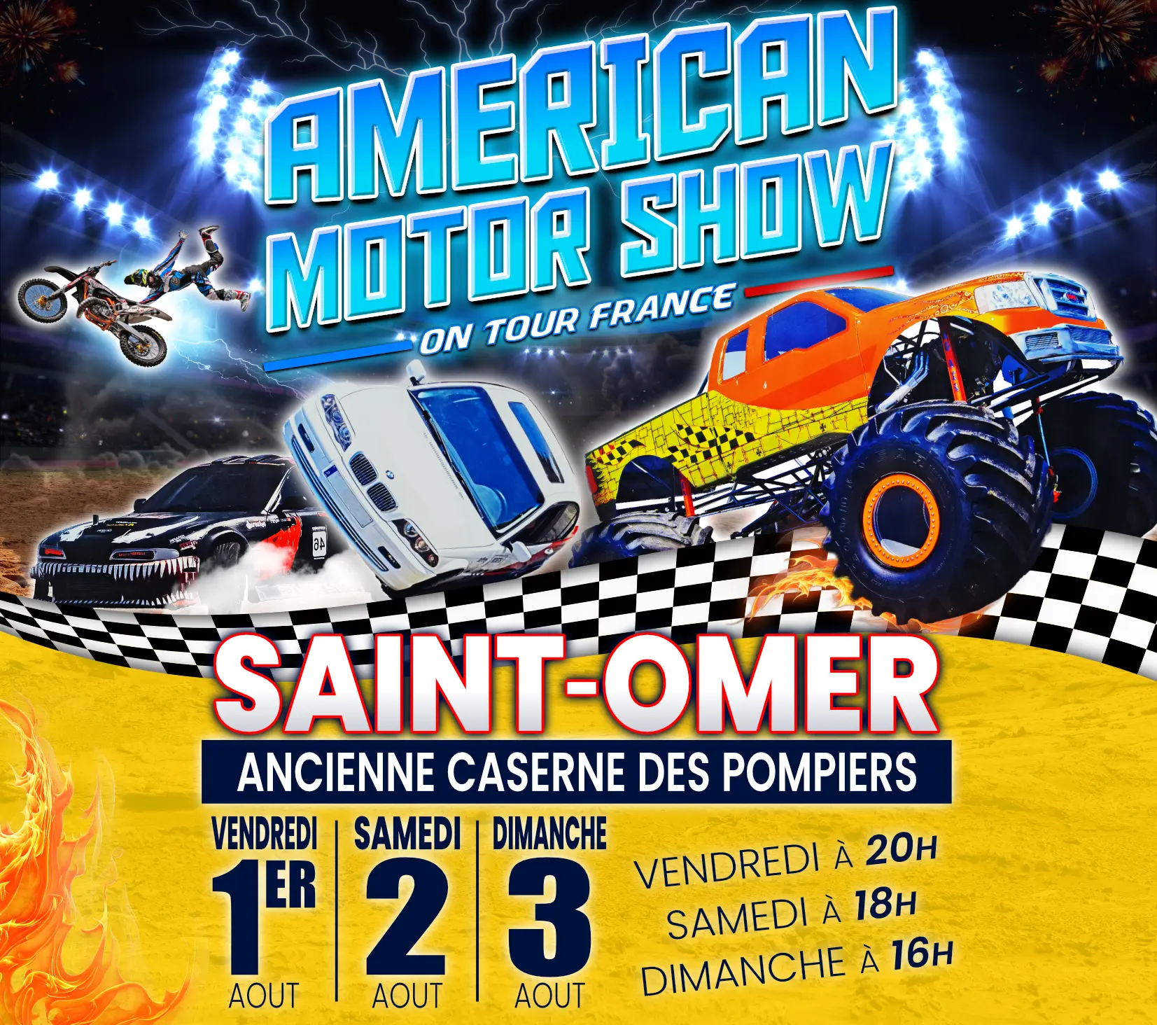 SAINT-OMER - Visuel - American Motor Show