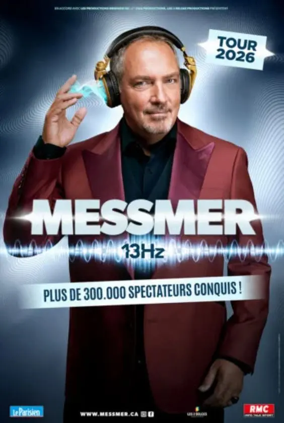 Messmer présente son nouveau spectacle 13Hz à  Sceneo