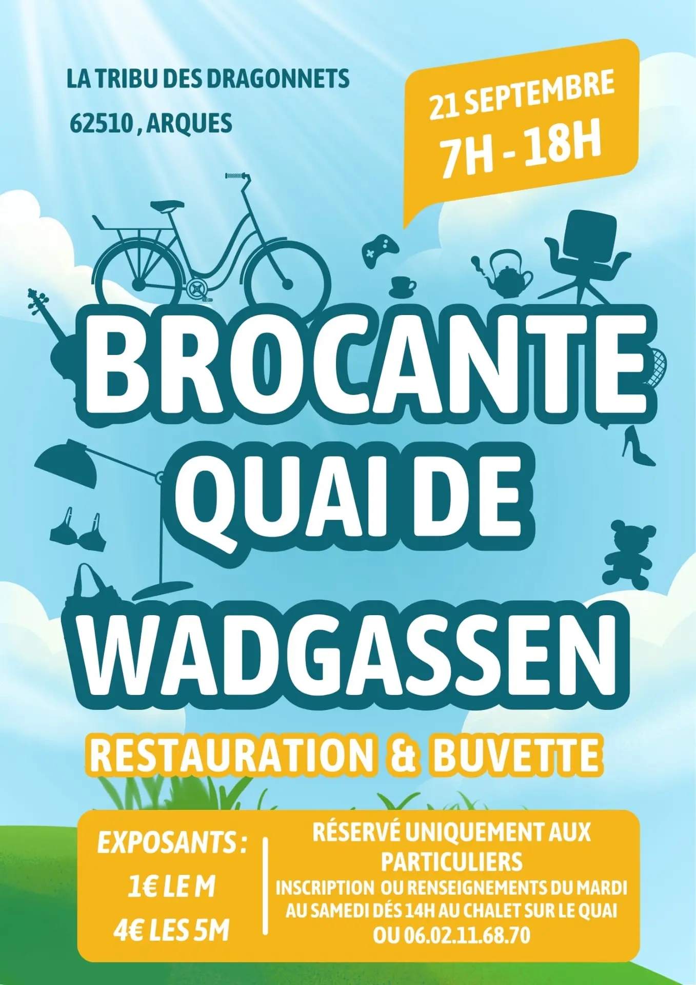 21 septembre, Brocante au Quai de Wadgassen