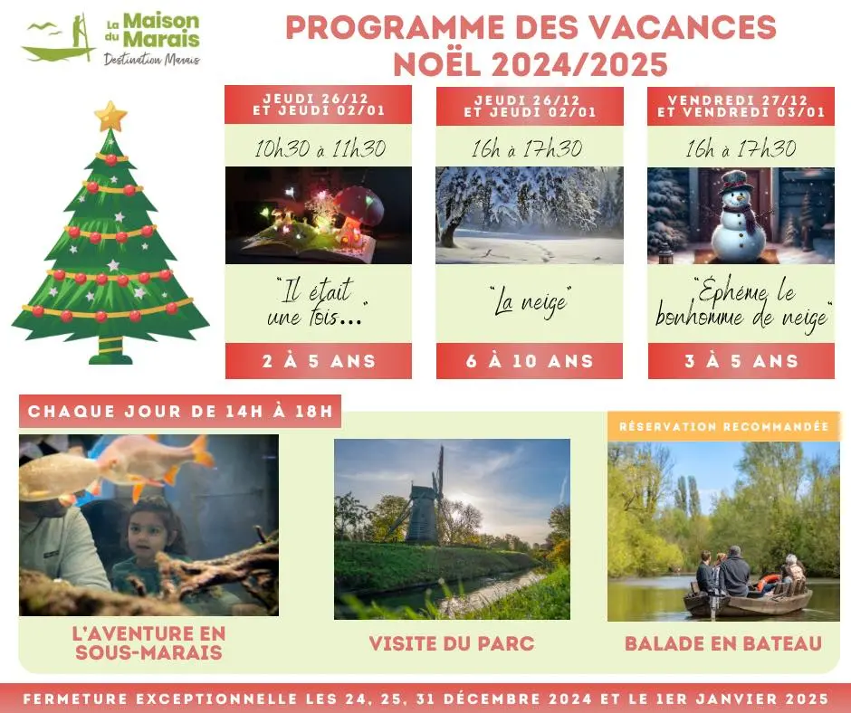 Vacances Noel MdM