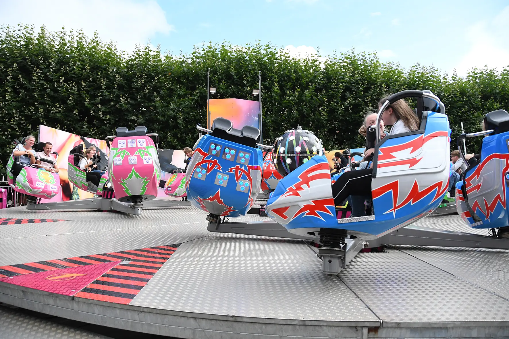 Fête Communalde d'Arques, manège