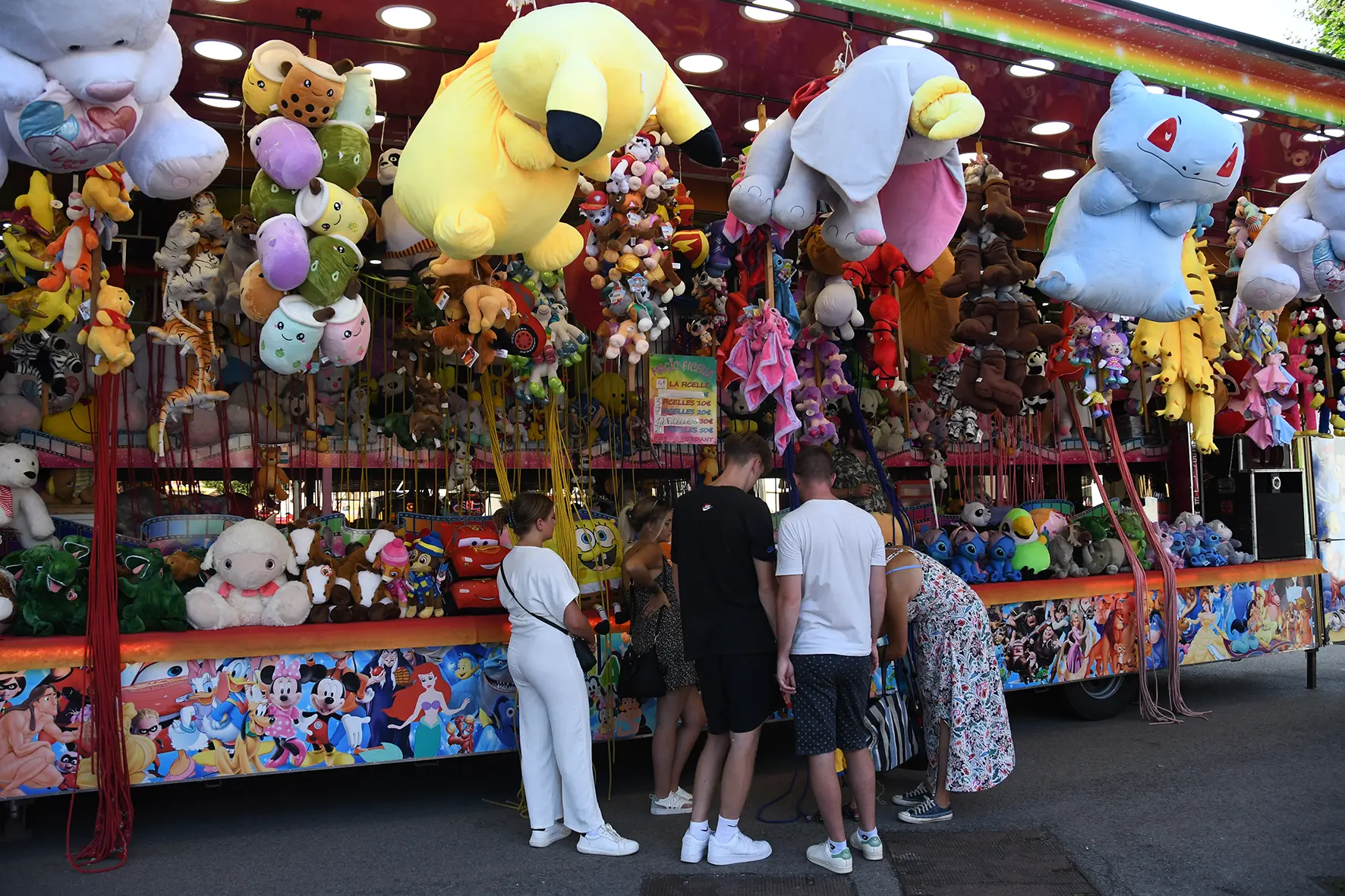 Fête Communale d'Arques, manèges