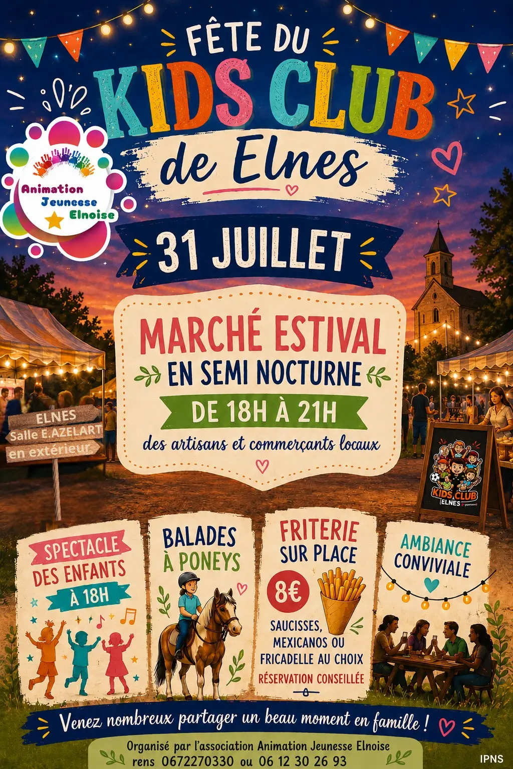 marché estival d'Elnes