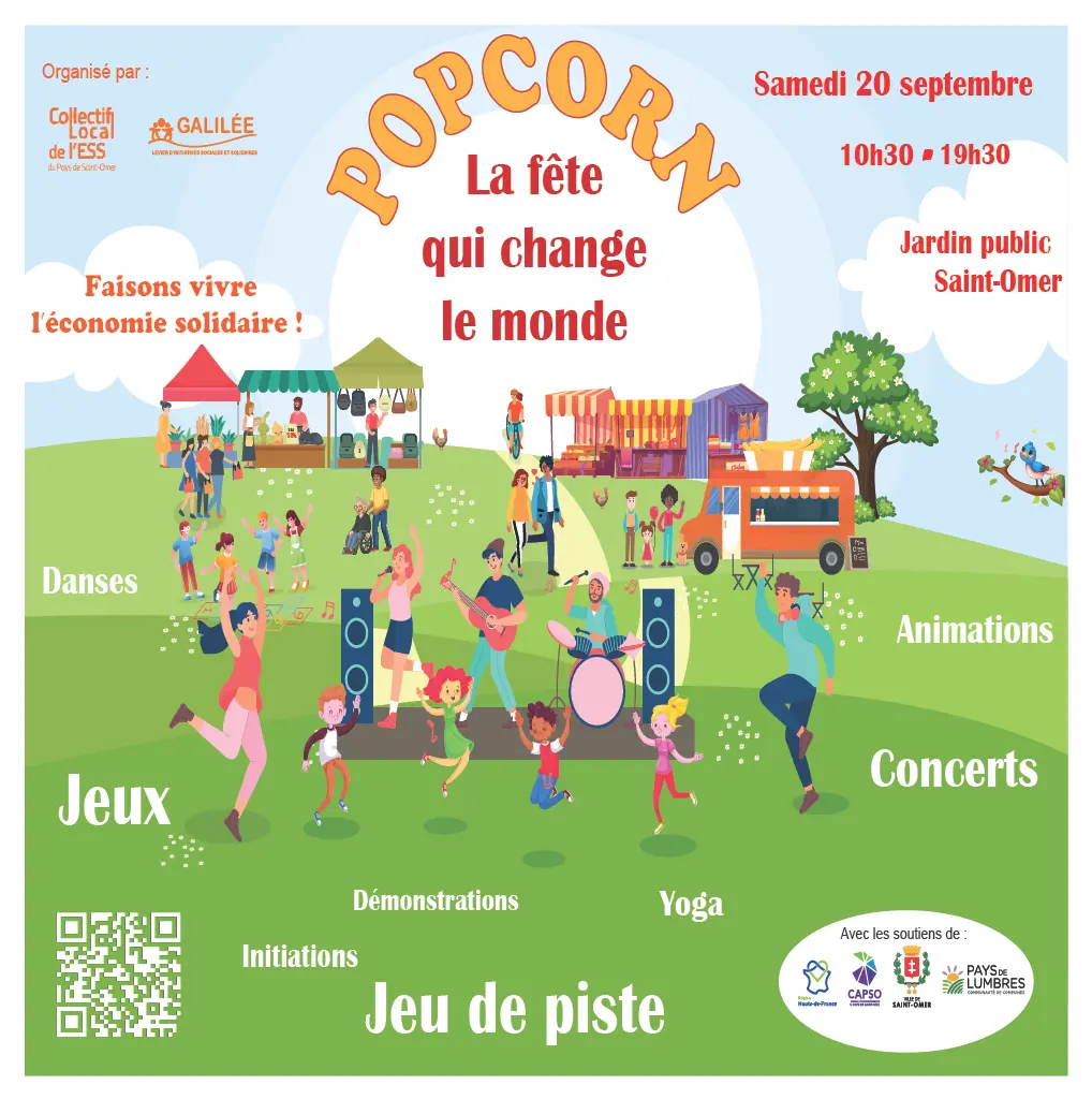 affiche popcorn 2025