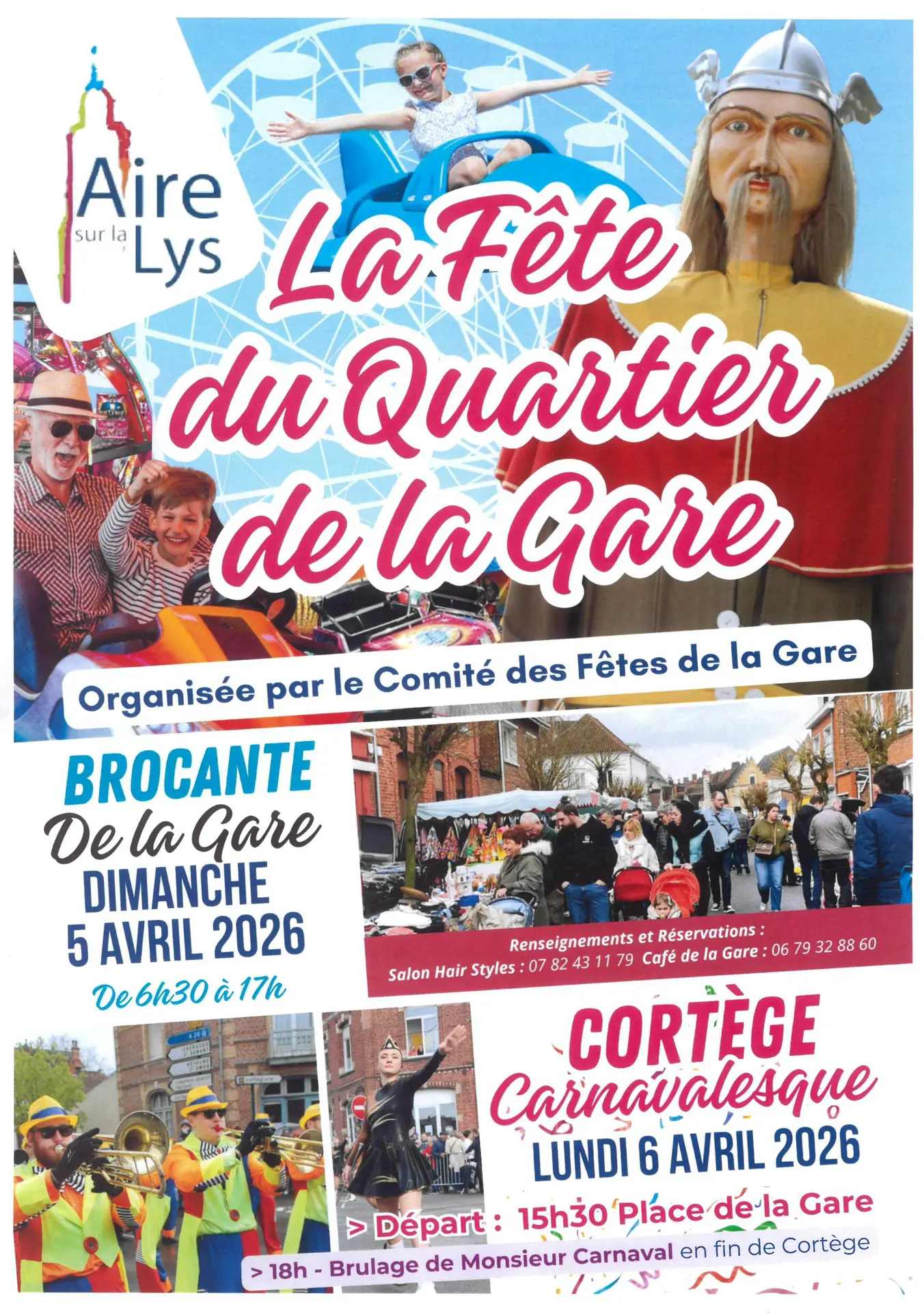 affiche brocante 5 avril 2026