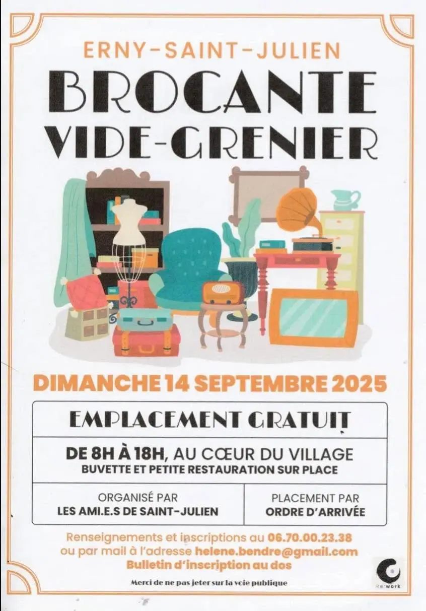 Brocante Erny St Julien